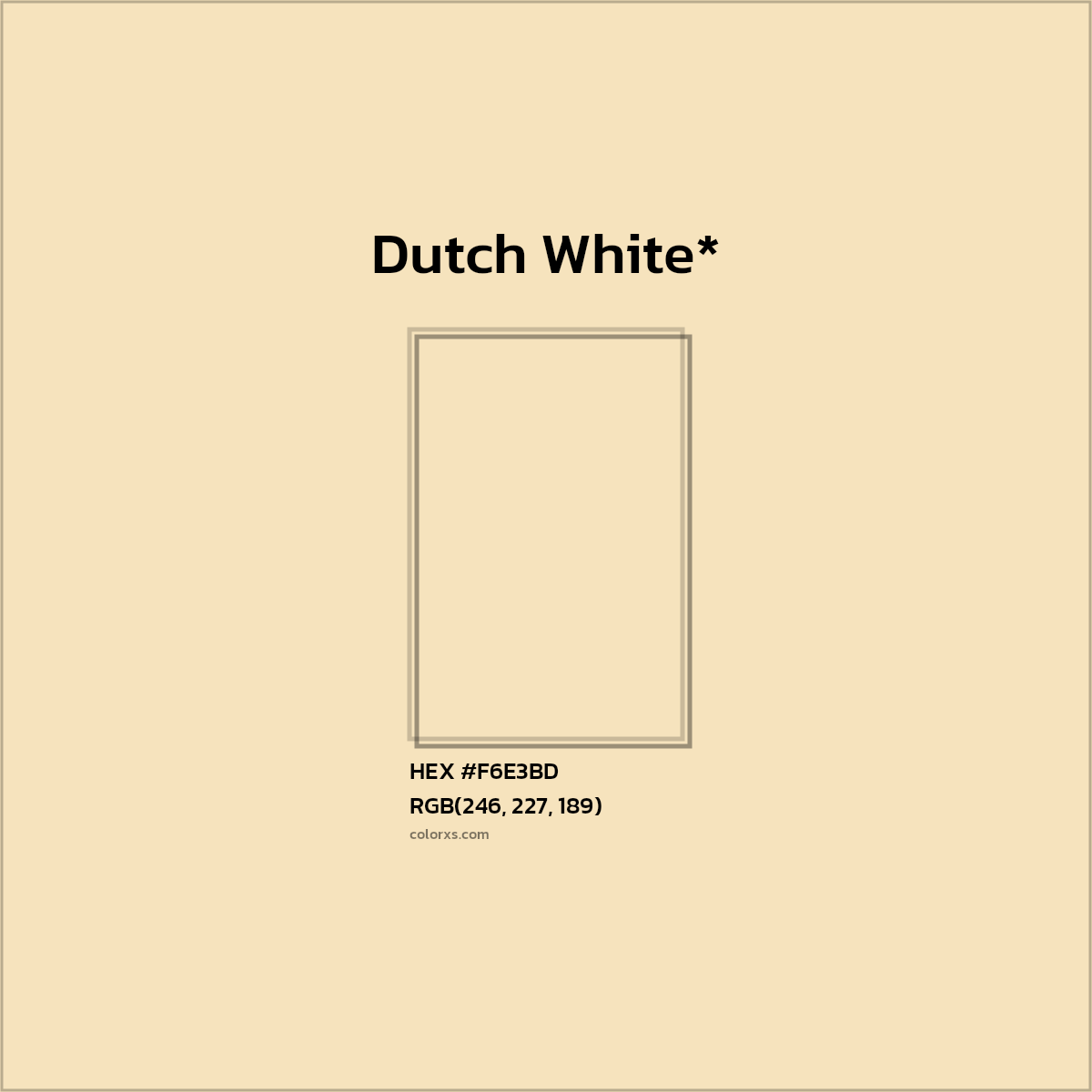 HEX #F6E3BD Color Name, Color Code, Palettes, Similar Paints, Images