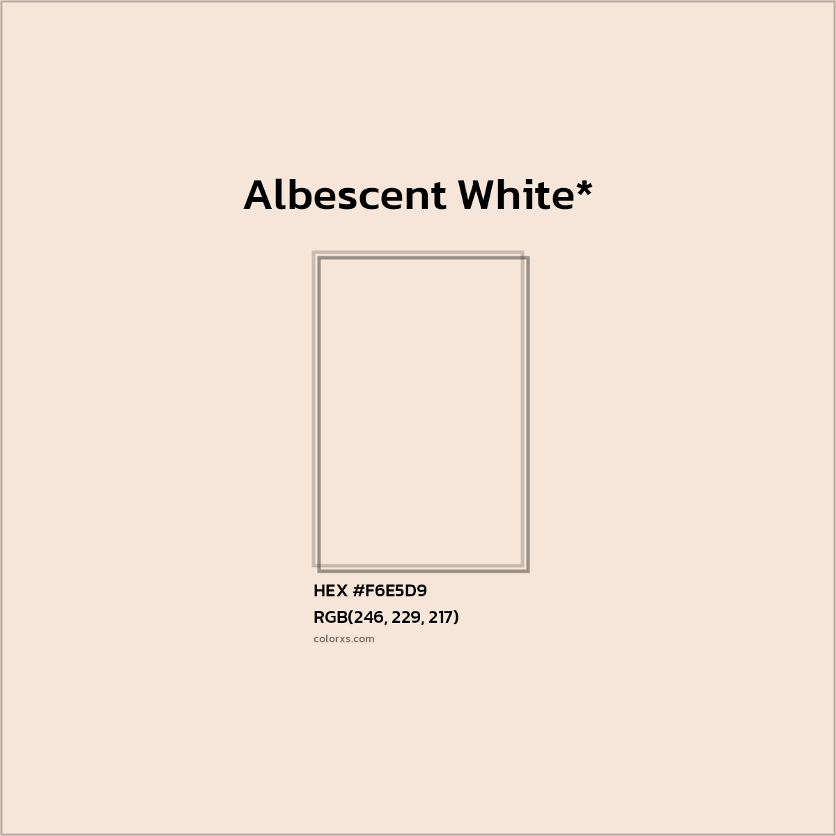 HEX #F6E5D9 Color Name, Color Code, Palettes, Similar Paints, Images
