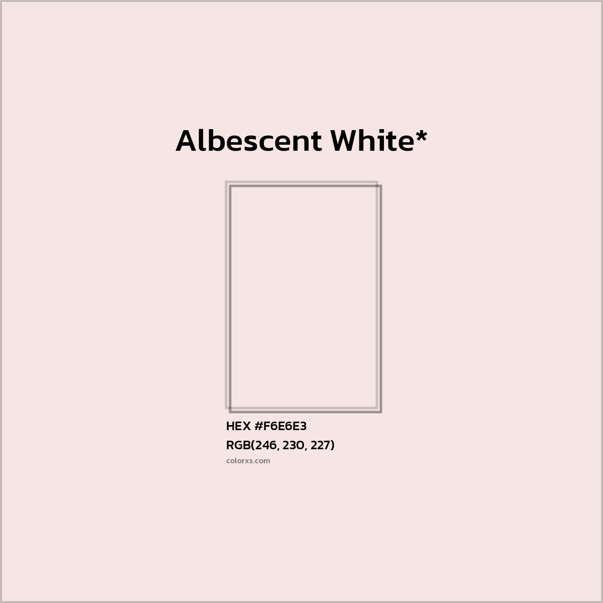 HEX #F6E6E3 Color Name, Color Code, Palettes, Similar Paints, Images