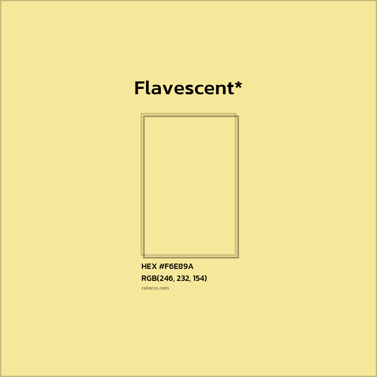 HEX #F6E89A Color Name, Color Code, Palettes, Similar Paints, Images