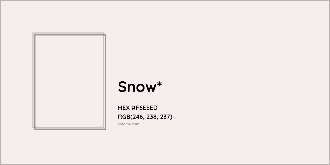 HEX #F6EEED Color Name, Color Code, Palettes, Similar Paints, Images