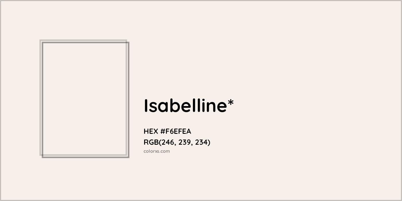 HEX #F6EFEA Color Name, Color Code, Palettes, Similar Paints, Images