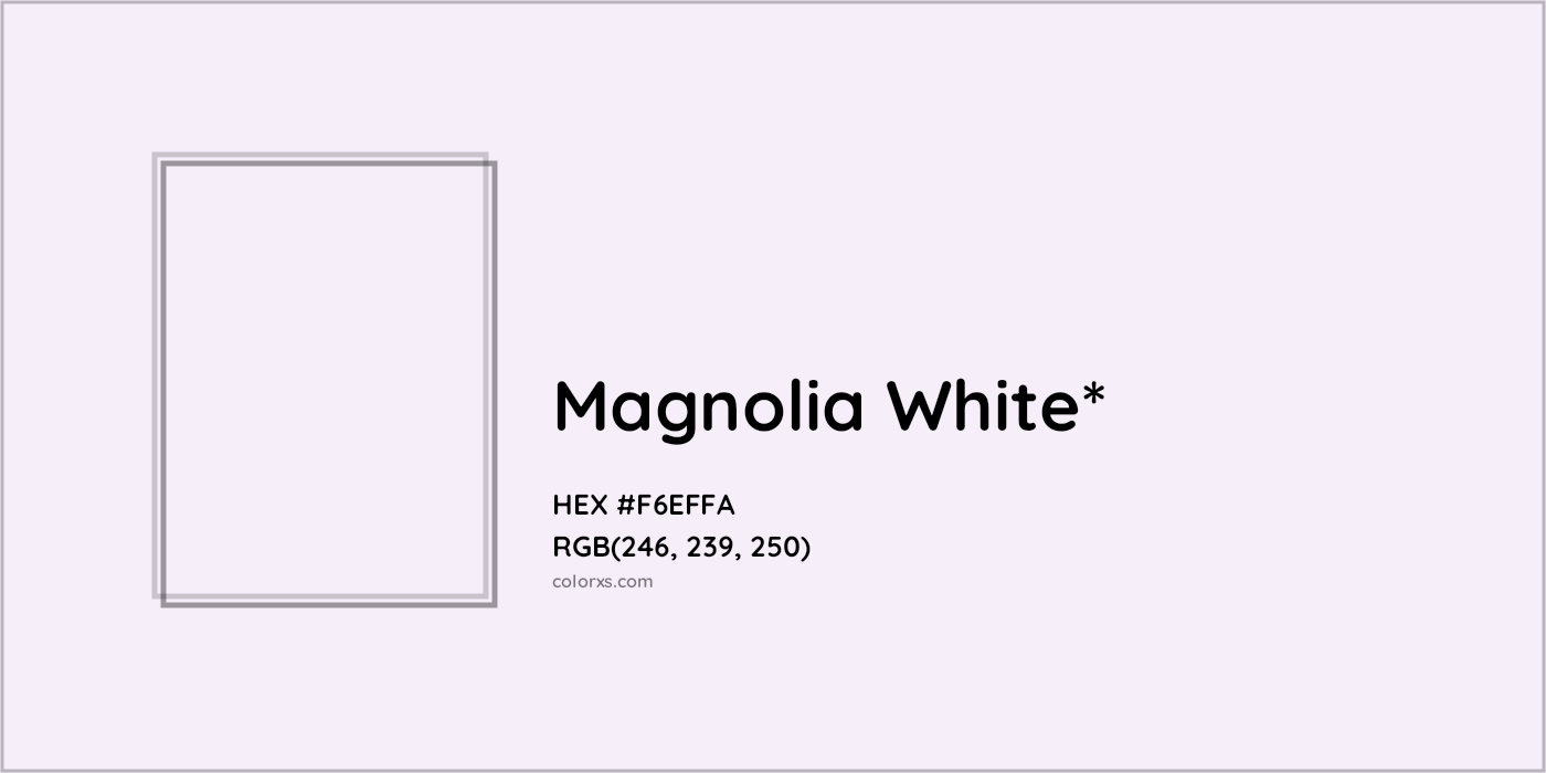 HEX #F6EFFA Color Name, Color Code, Palettes, Similar Paints, Images