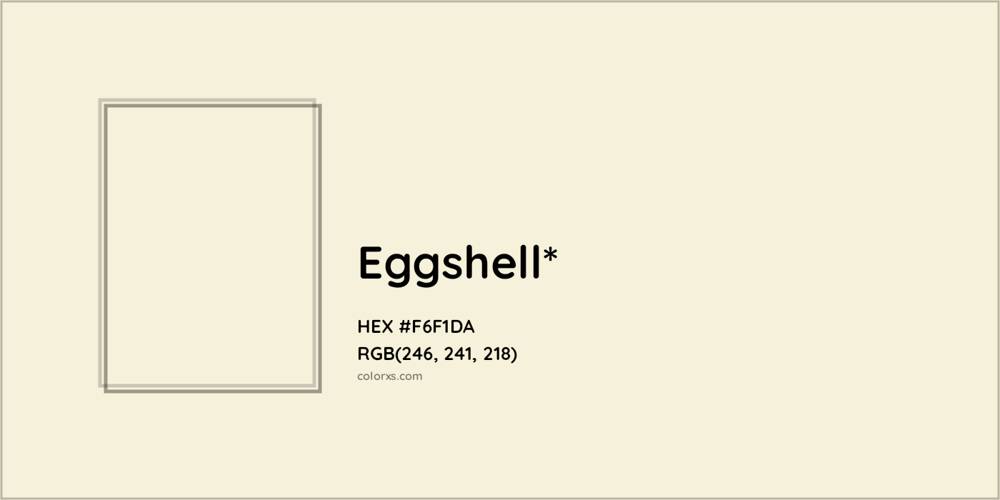 HEX #F6F1DA Color Name, Color Code, Palettes, Similar Paints, Images