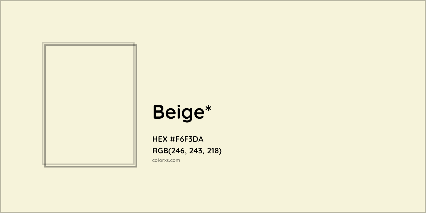 HEX #F6F3DA Color Name, Color Code, Palettes, Similar Paints, Images