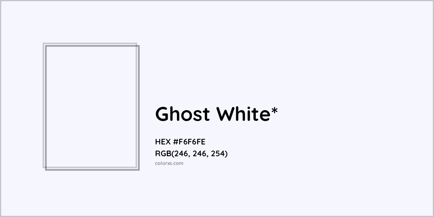 HEX #F6F6FE Color Name, Color Code, Palettes, Similar Paints, Images