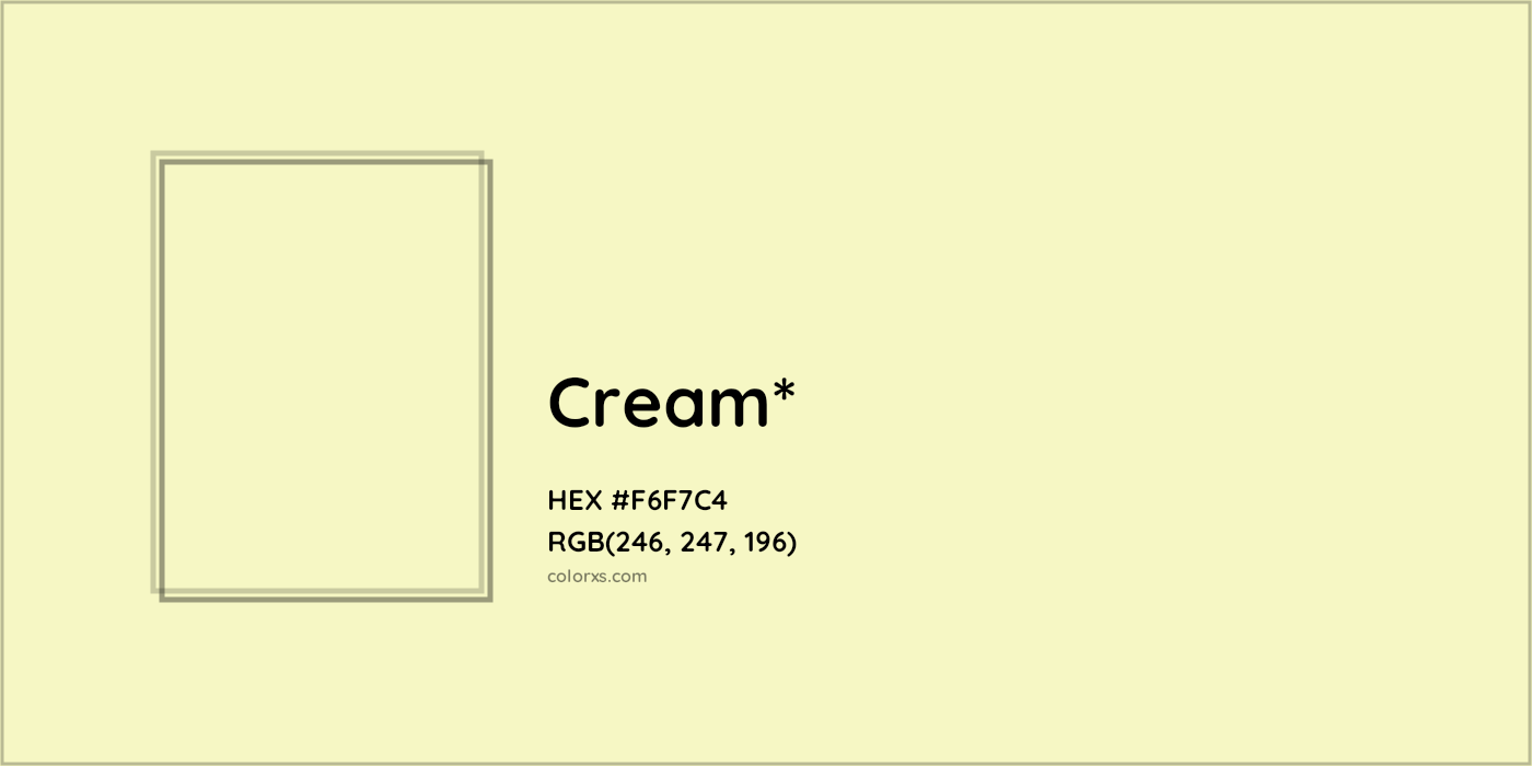 HEX #F6F7C4 Color Name, Color Code, Palettes, Similar Paints, Images