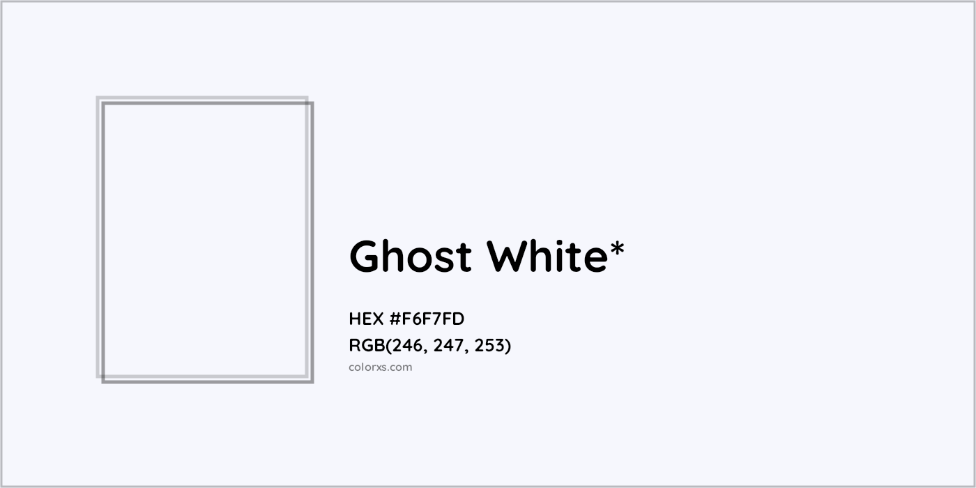 HEX #F6F7FD Color Name, Color Code, Palettes, Similar Paints, Images