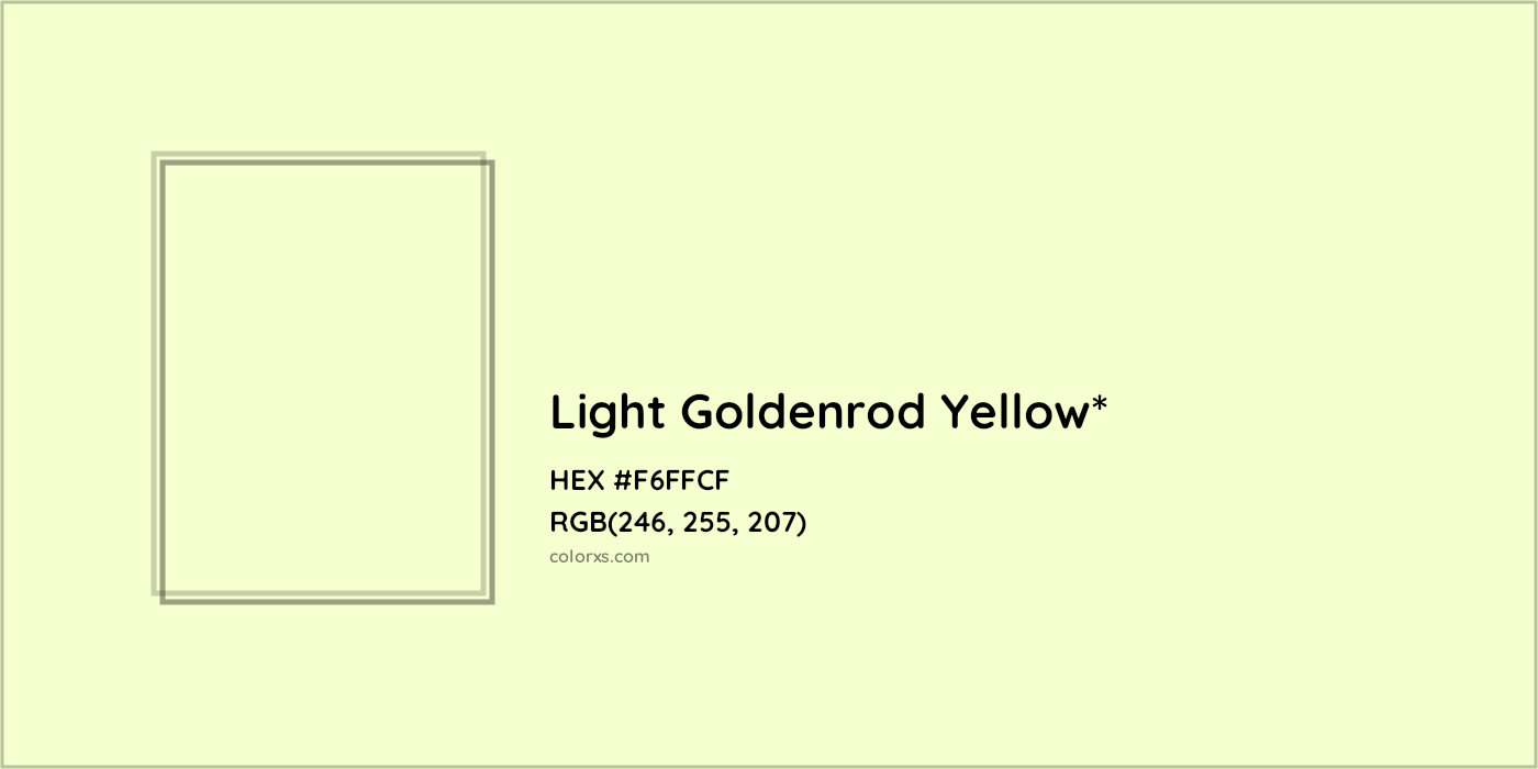 HEX #F6FFCF Color Name, Color Code, Palettes, Similar Paints, Images