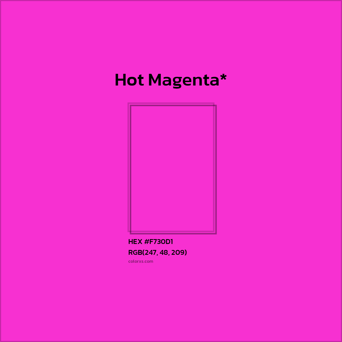 HEX #F730D1 Color Name, Color Code, Palettes, Similar Paints, Images