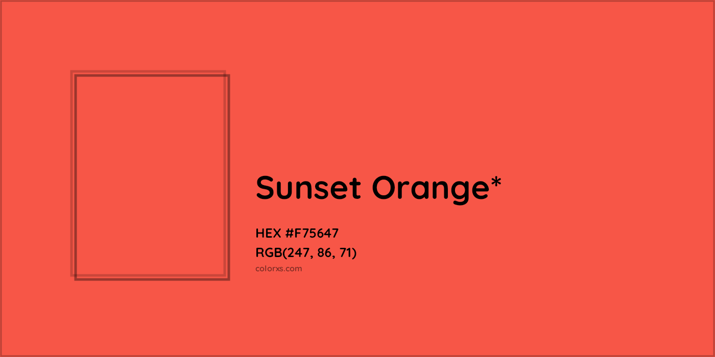 HEX #F75647 Color Name, Color Code, Palettes, Similar Paints, Images
