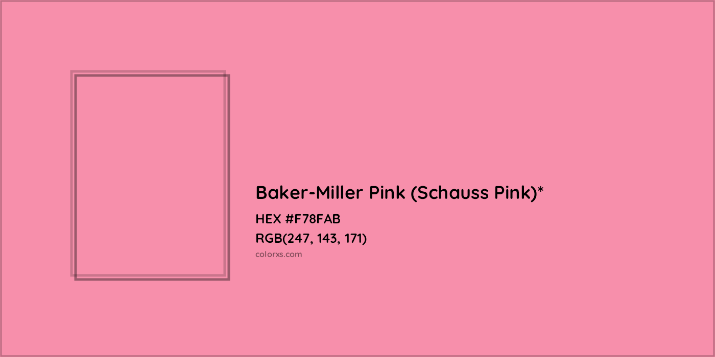 HEX #F78FAB Color Name, Color Code, Palettes, Similar Paints, Images