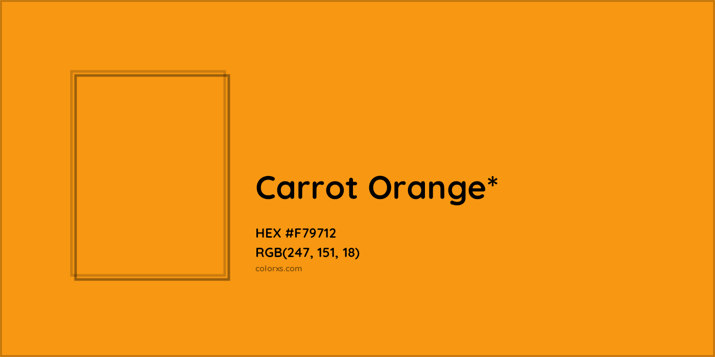 HEX #F79712 Color Name, Color Code, Palettes, Similar Paints, Images