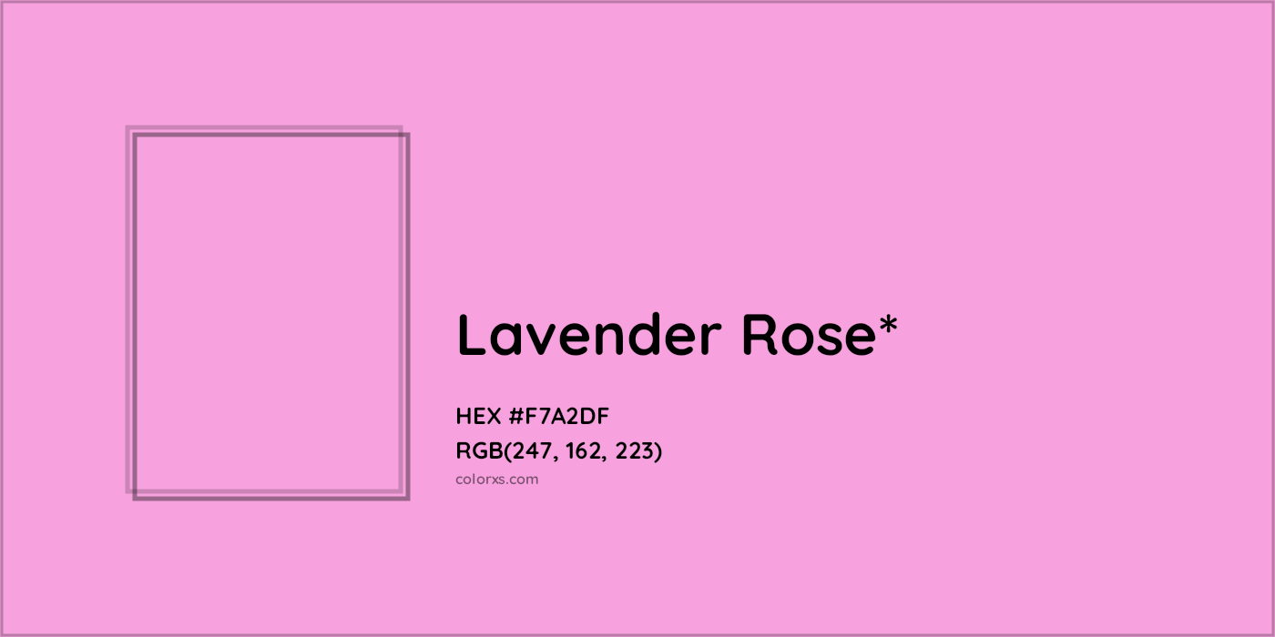 HEX #F7A2DF Color Name, Color Code, Palettes, Similar Paints, Images