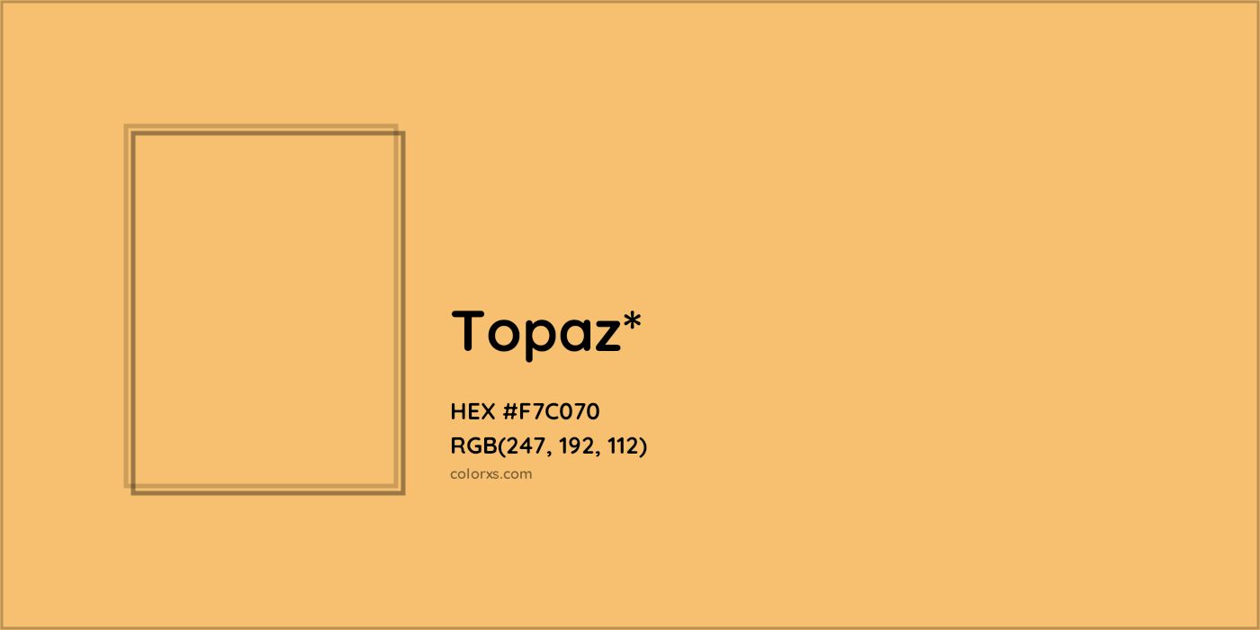 HEX #F7C070 Color Name, Color Code, Palettes, Similar Paints, Images