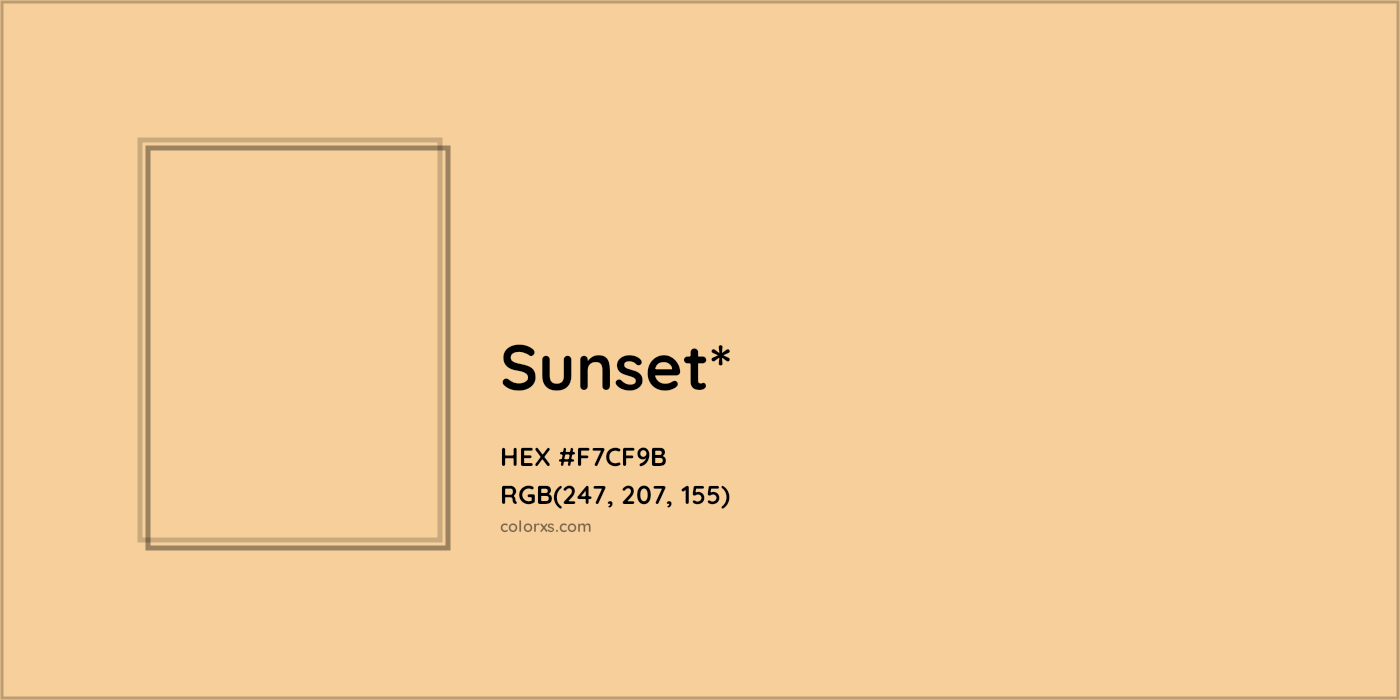 HEX #F7CF9B Color Name, Color Code, Palettes, Similar Paints, Images