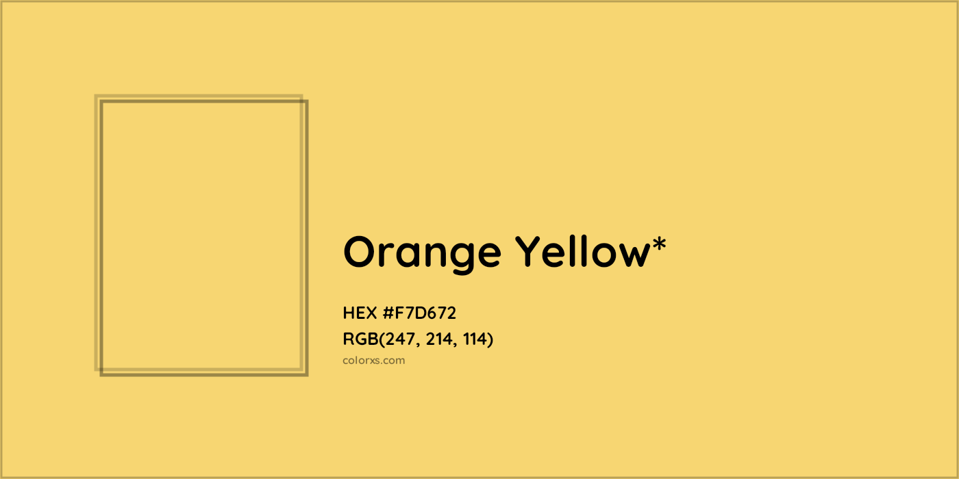 HEX #F7D672 Color Name, Color Code, Palettes, Similar Paints, Images