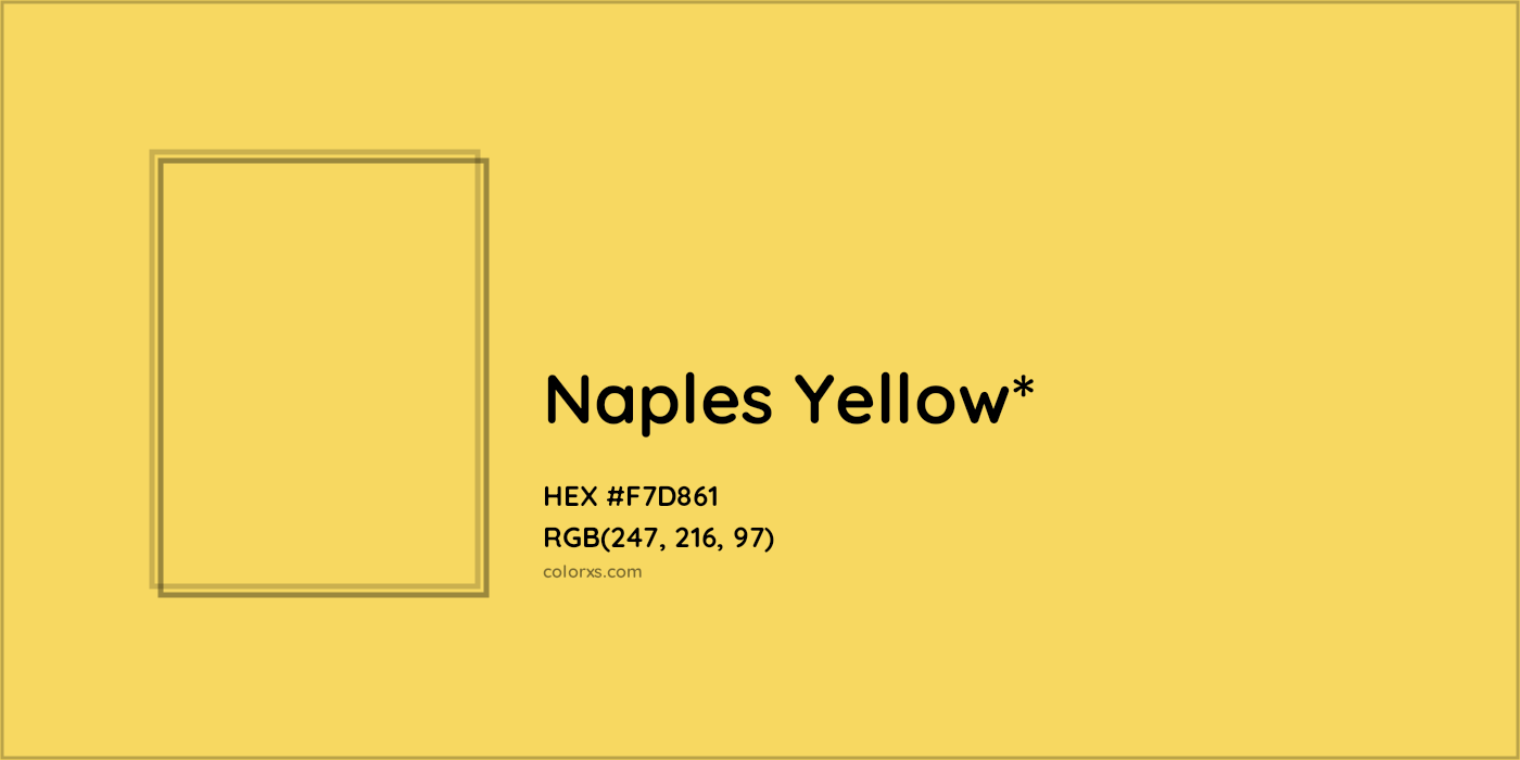 HEX #F7D861 Color Name, Color Code, Palettes, Similar Paints, Images