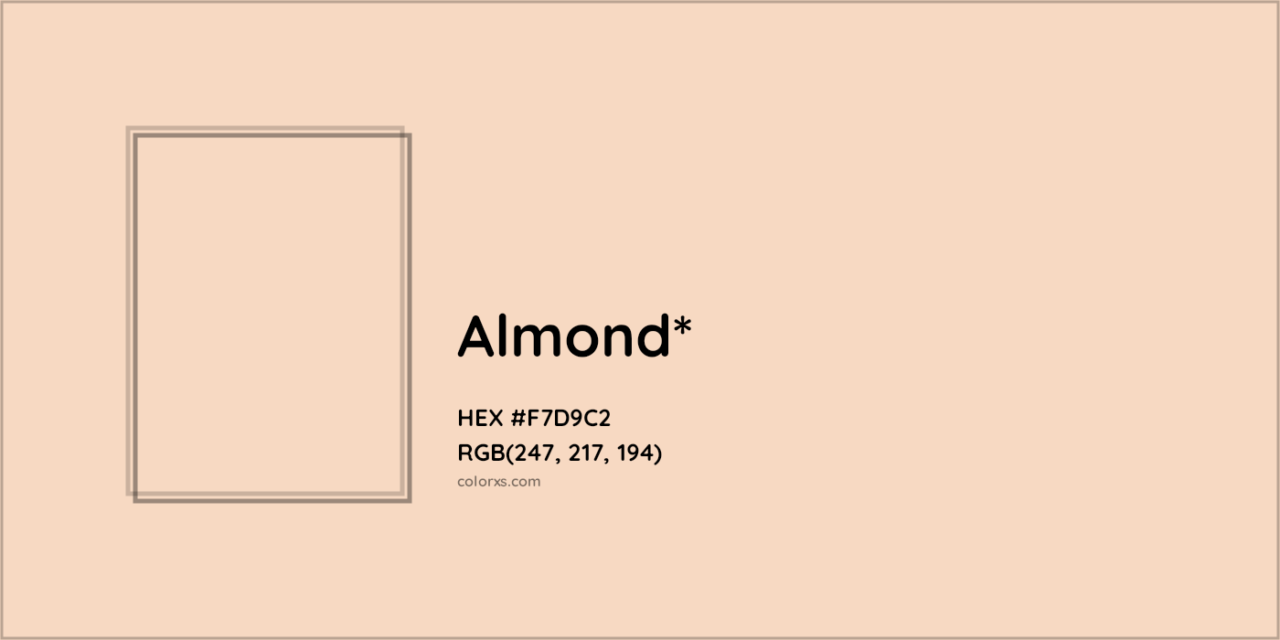 HEX #F7D9C2 Color Name, Color Code, Palettes, Similar Paints, Images