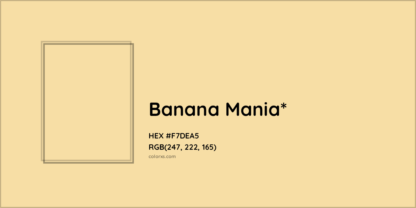 HEX #F7DEA5 Color Name, Color Code, Palettes, Similar Paints, Images