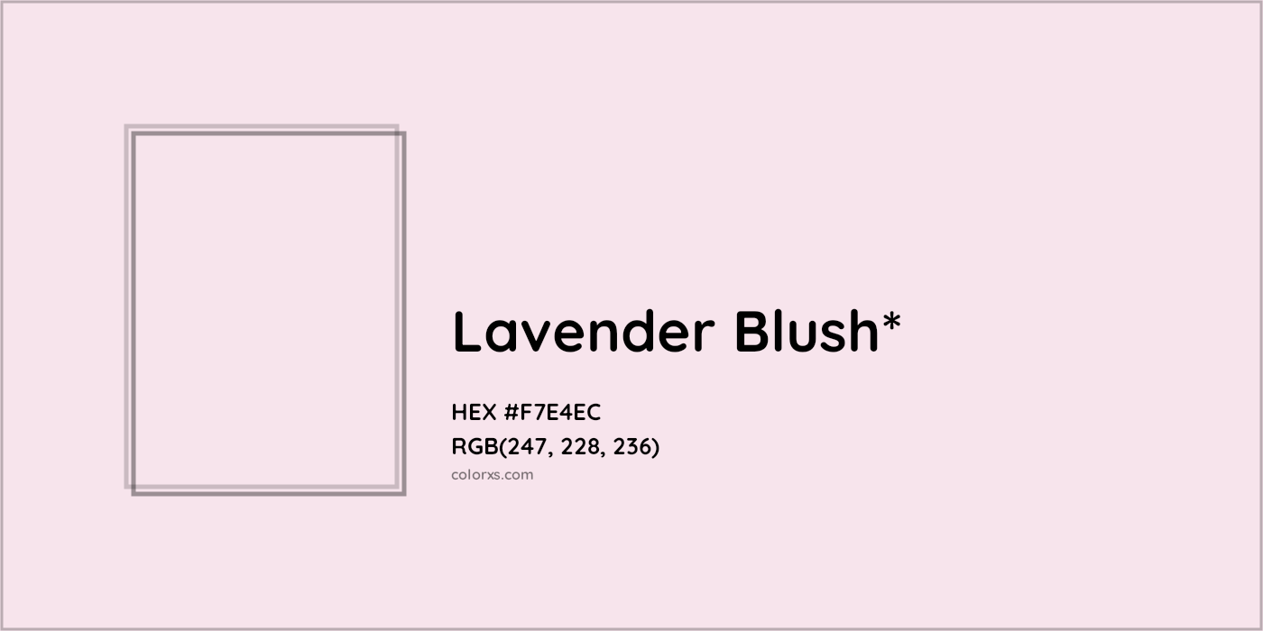 HEX #F7E4EC Color Name, Color Code, Palettes, Similar Paints, Images