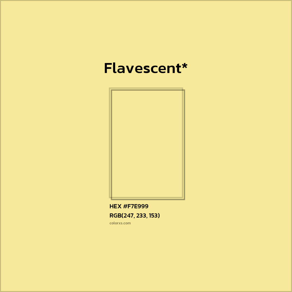 HEX #F7E999 Color Name, Color Code, Palettes, Similar Paints, Images