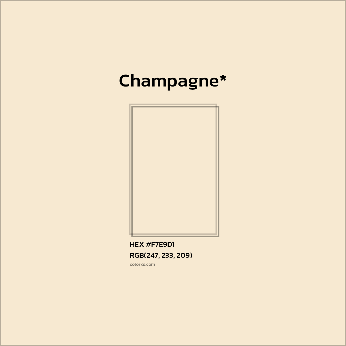HEX #F7E9D1 Color Name, Color Code, Palettes, Similar Paints, Images