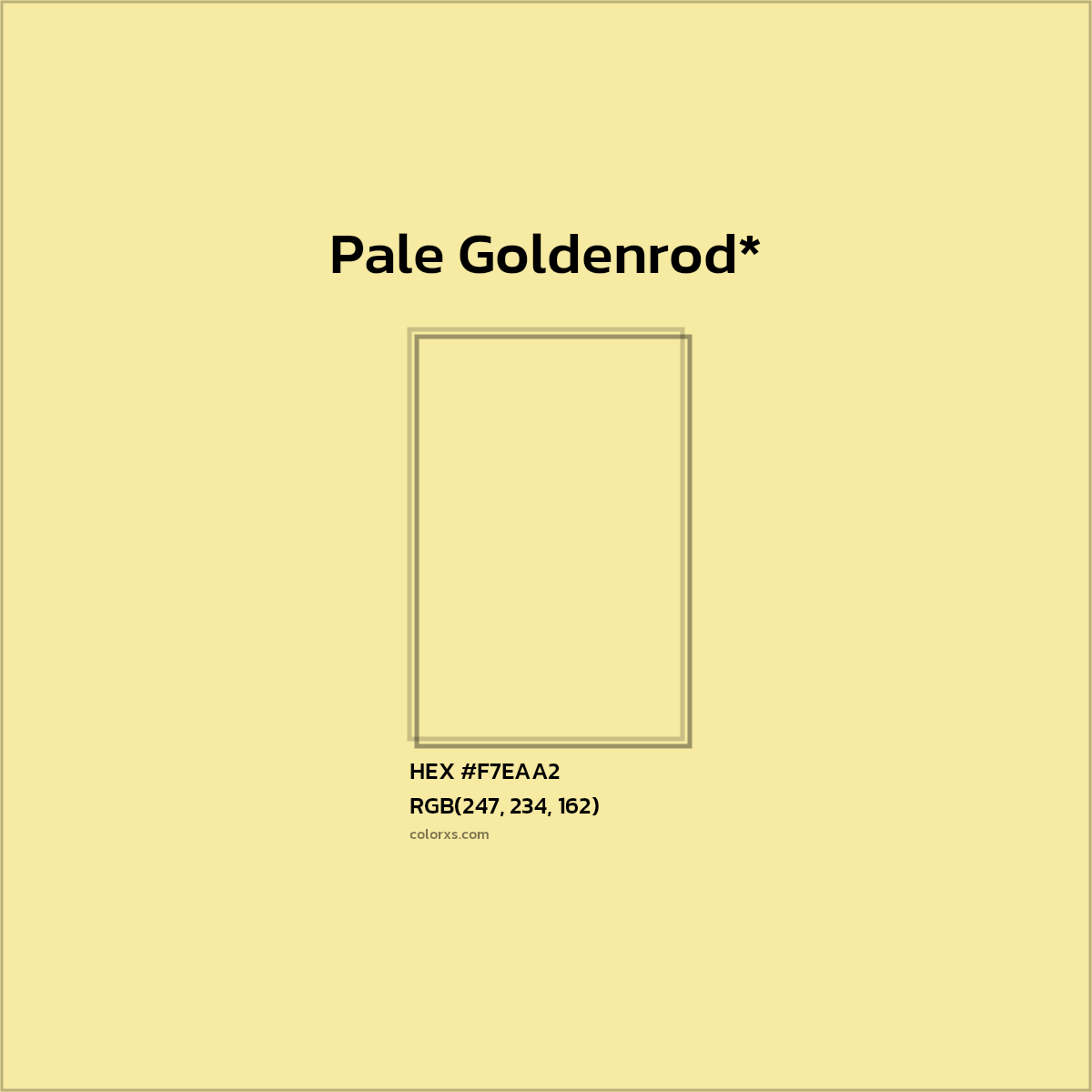HEX #F7EAA2 Color Name, Color Code, Palettes, Similar Paints, Images