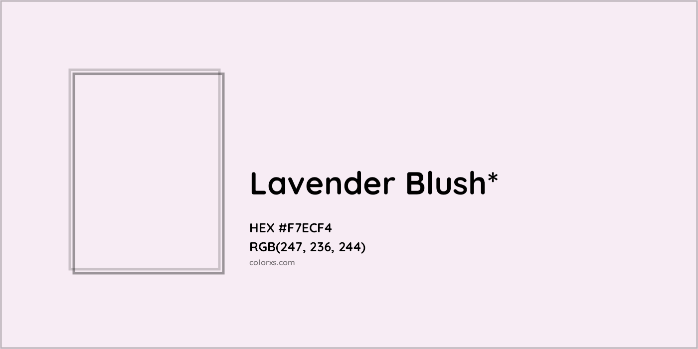 HEX #F7ECF4 Color Name, Color Code, Palettes, Similar Paints, Images