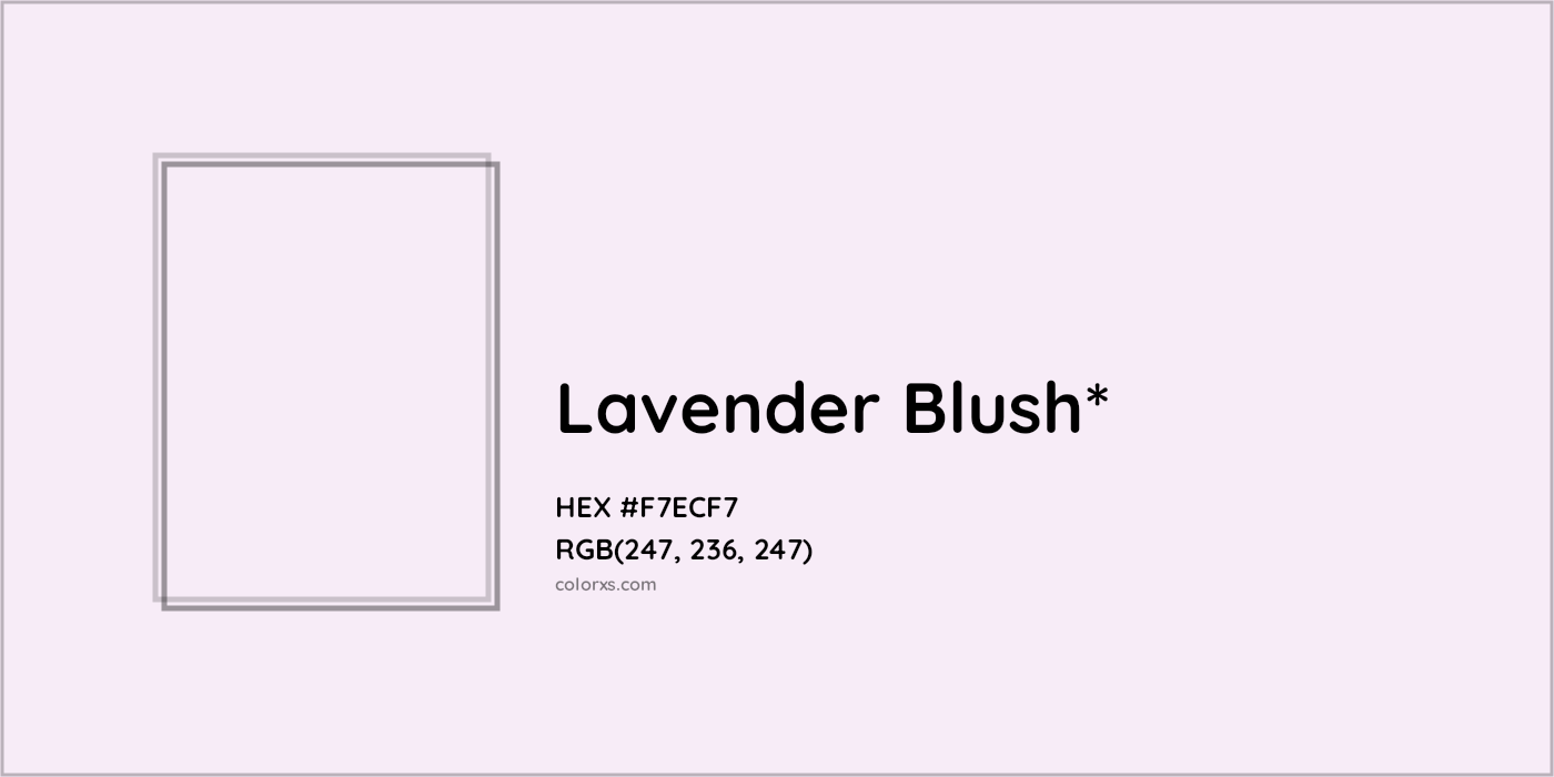 HEX #F7ECF7 Color Name, Color Code, Palettes, Similar Paints, Images