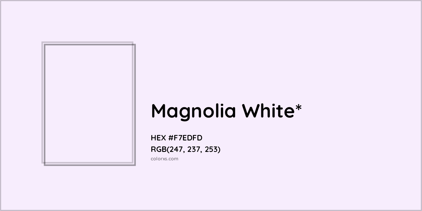 HEX #F7EDFD Color Name, Color Code, Palettes, Similar Paints, Images