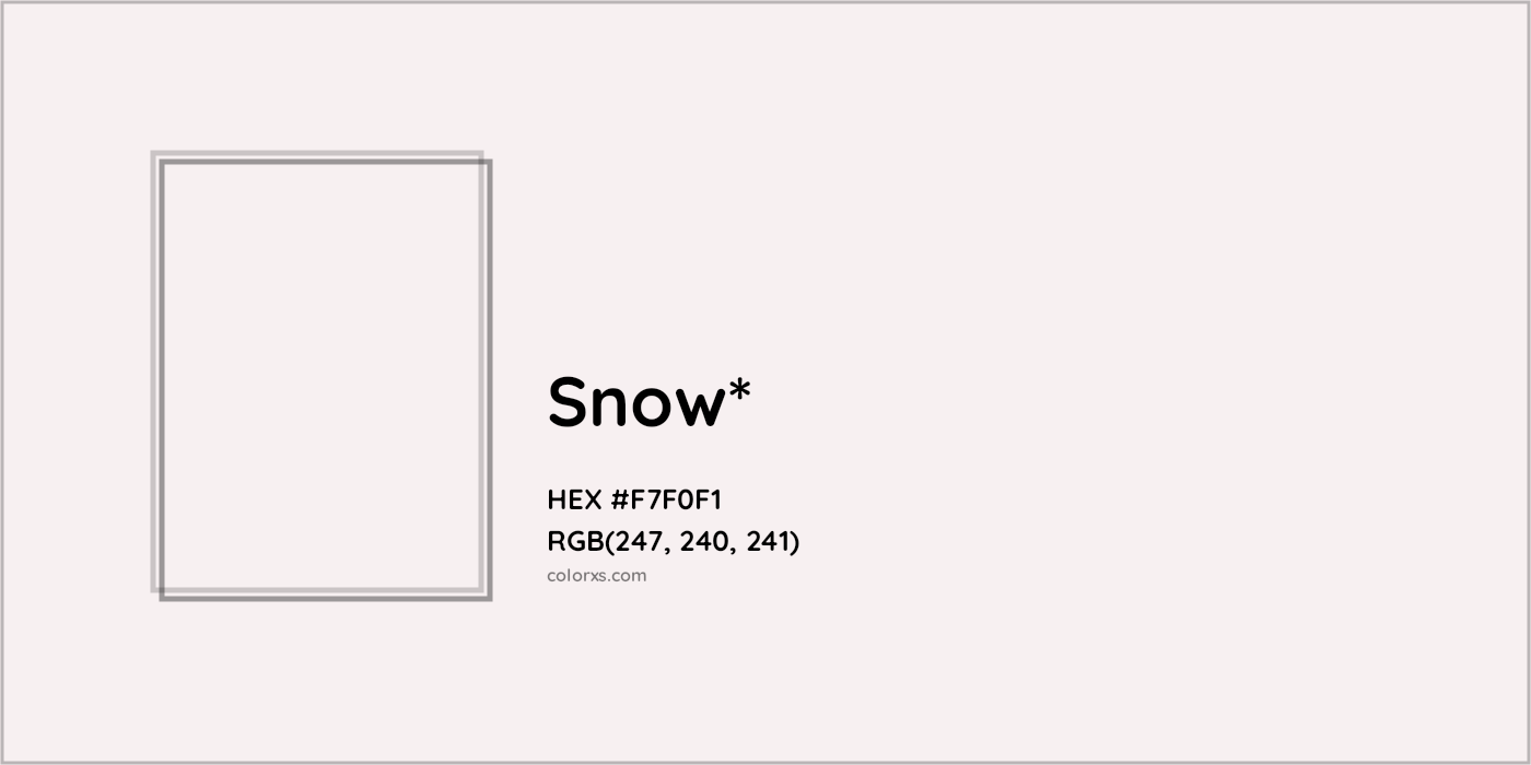 HEX #F7F0F1 Color Name, Color Code, Palettes, Similar Paints, Images