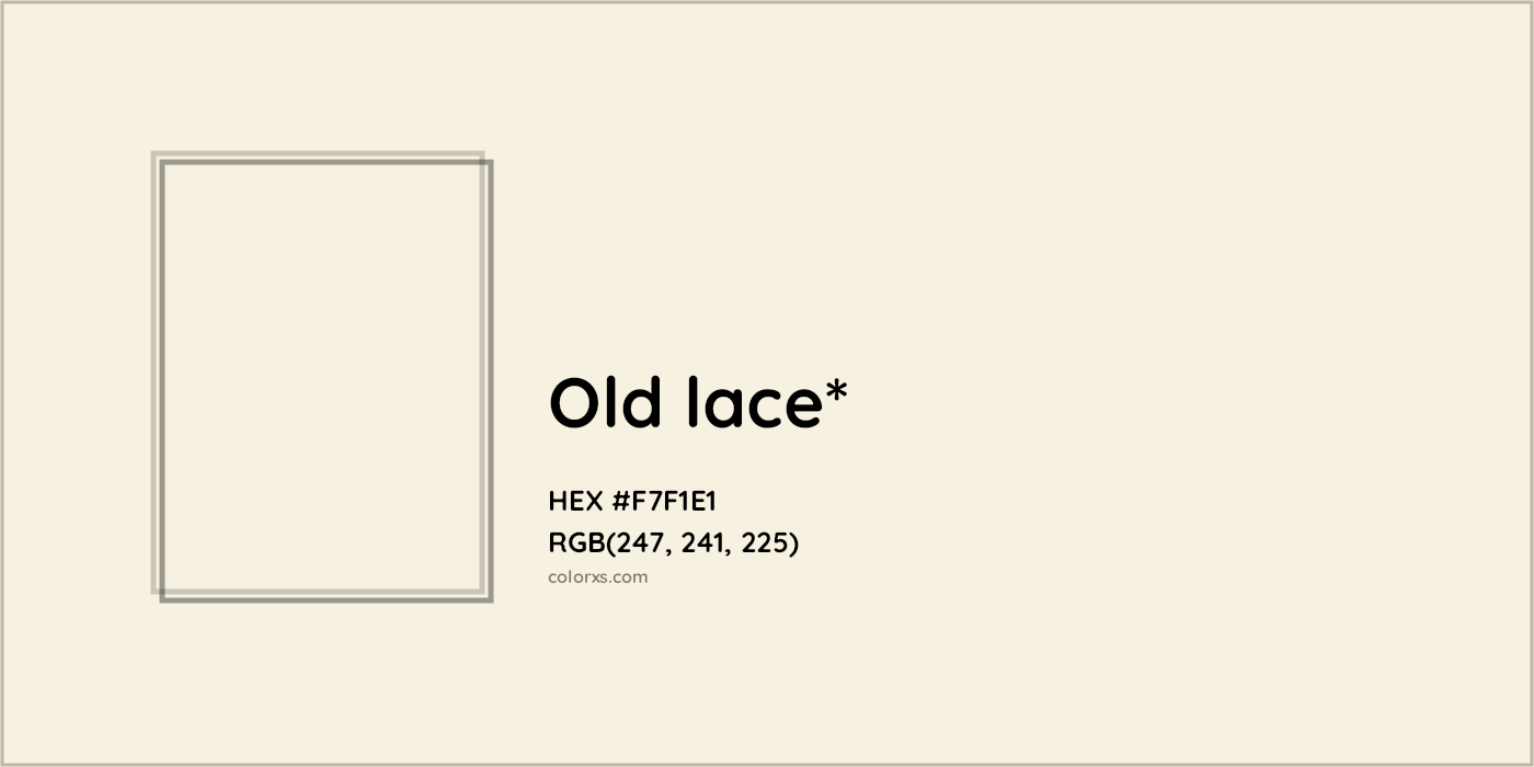 HEX #F7F1E1 Color Name, Color Code, Palettes, Similar Paints, Images