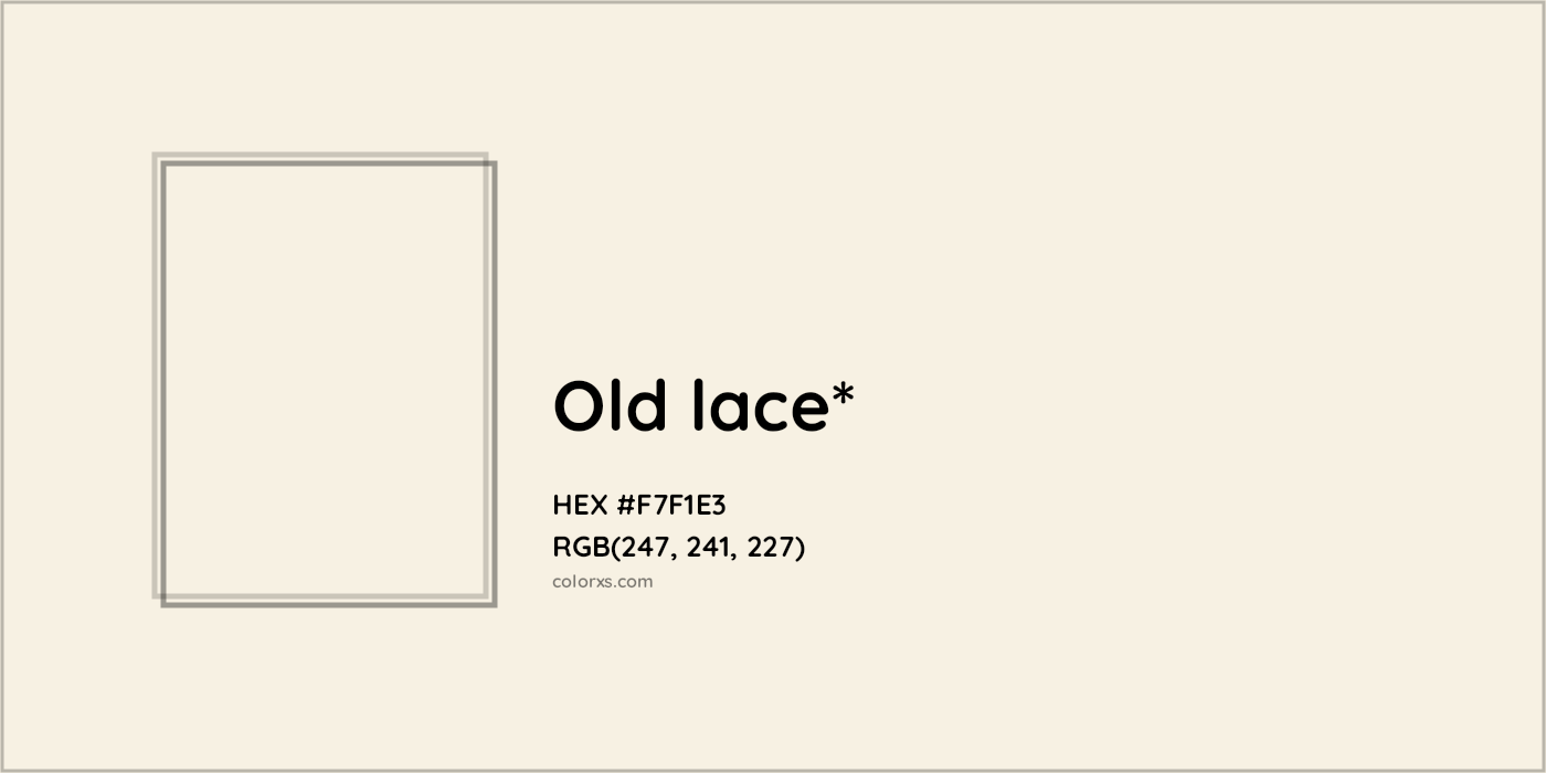 HEX #F7F1E3 Color Name, Color Code, Palettes, Similar Paints, Images