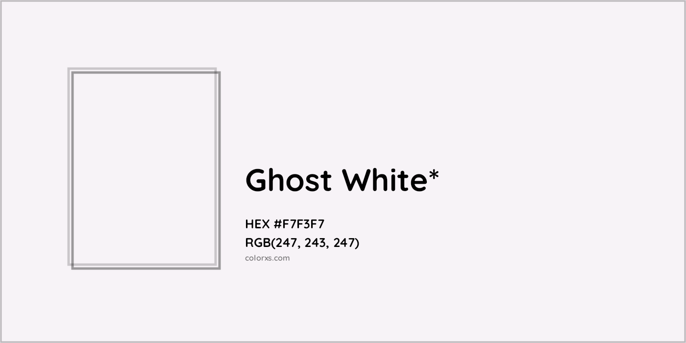 HEX #F7F3F7 Color Name, Color Code, Palettes, Similar Paints, Images