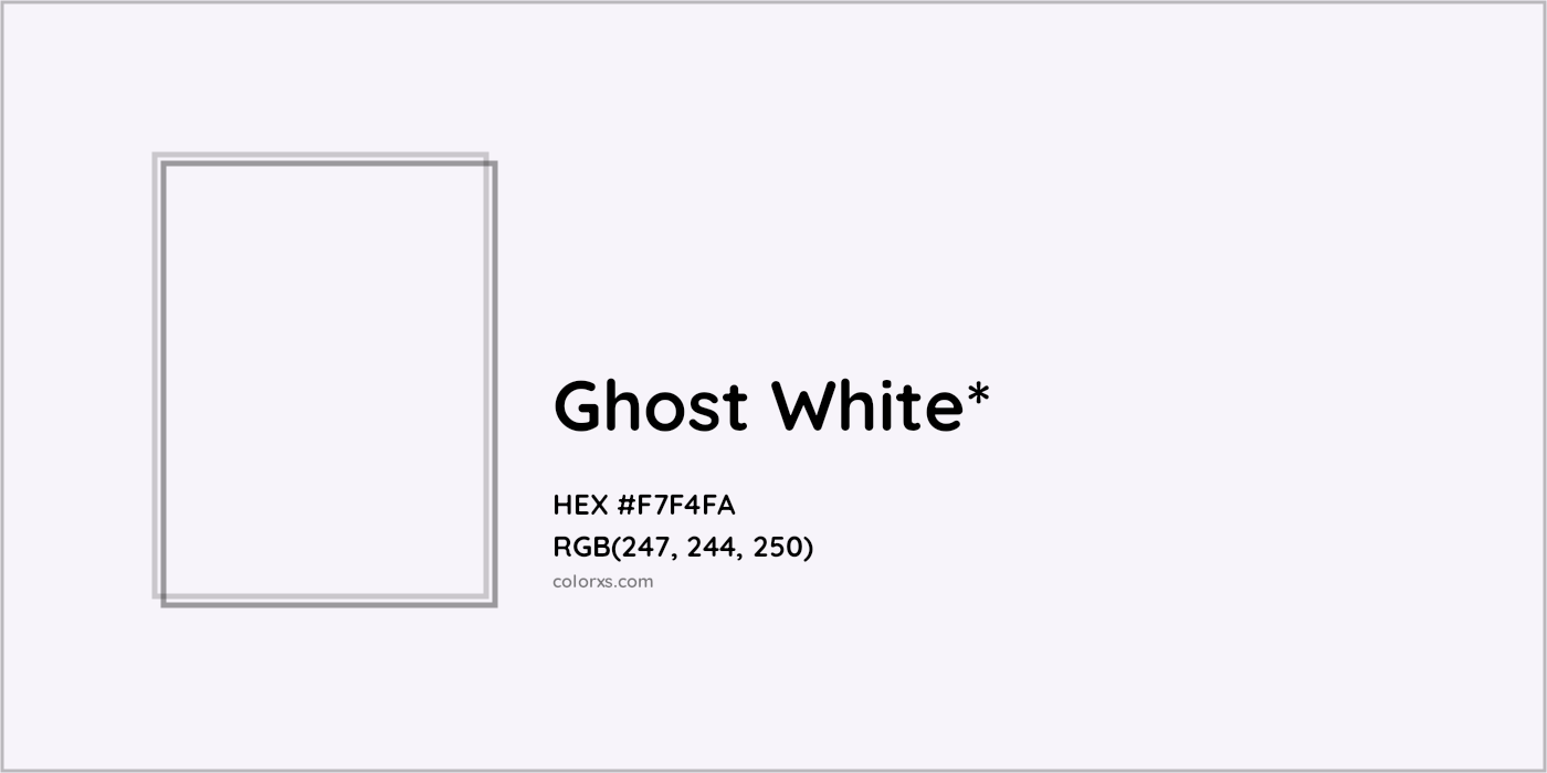 HEX #F7F4FA Color Name, Color Code, Palettes, Similar Paints, Images