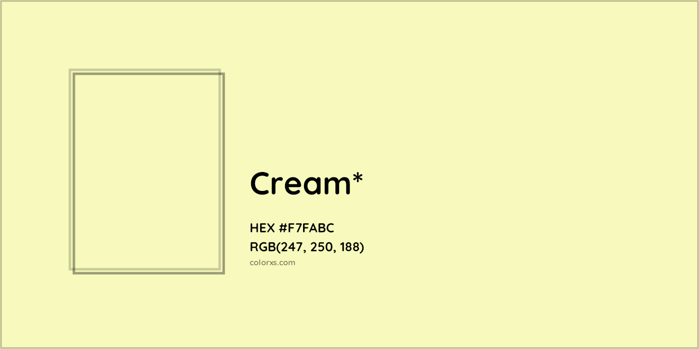 HEX #F7FABC Color Name, Color Code, Palettes, Similar Paints, Images
