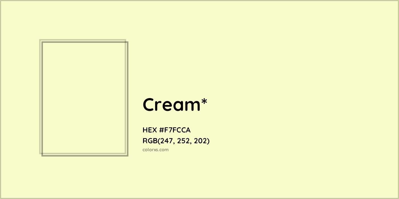 HEX #F7FCCA Color Name, Color Code, Palettes, Similar Paints, Images