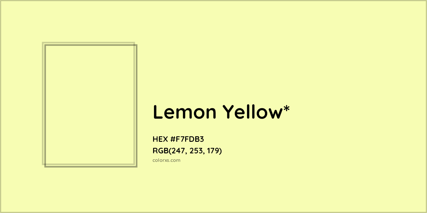 HEX #F7FDB3 Color Name, Color Code, Palettes, Similar Paints, Images