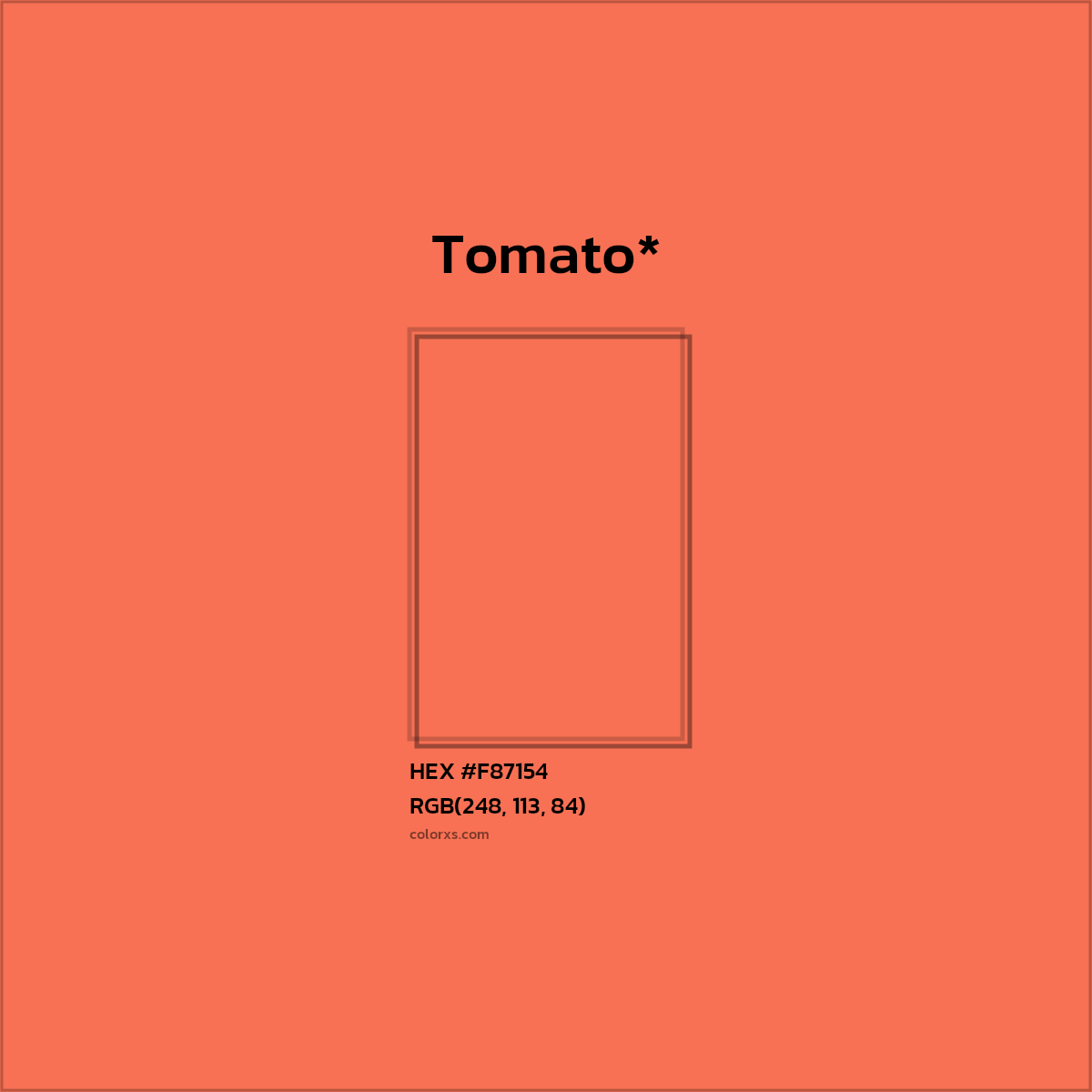 HEX #F87154 Color Name, Color Code, Palettes, Similar Paints, Images