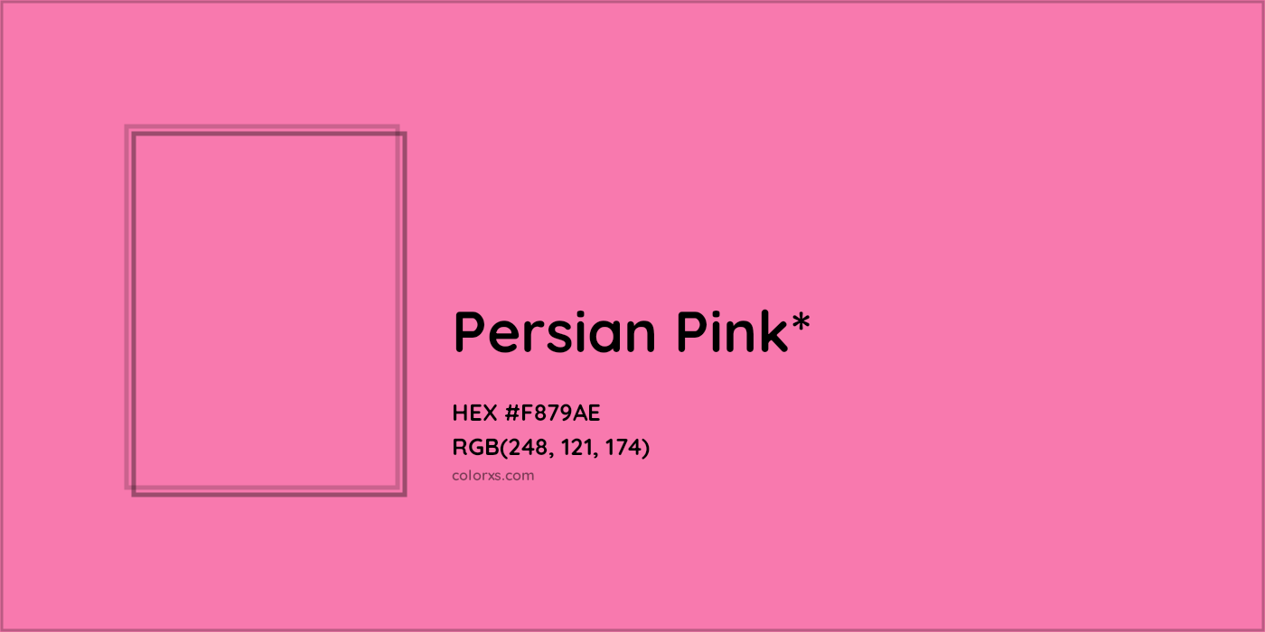 HEX #F879AE Color Name, Color Code, Palettes, Similar Paints, Images