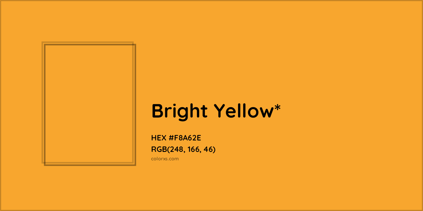 HEX #F8A62E Color Name, Color Code, Palettes, Similar Paints, Images