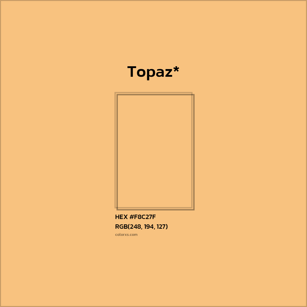 HEX #F8C27F Color Name, Color Code, Palettes, Similar Paints, Images