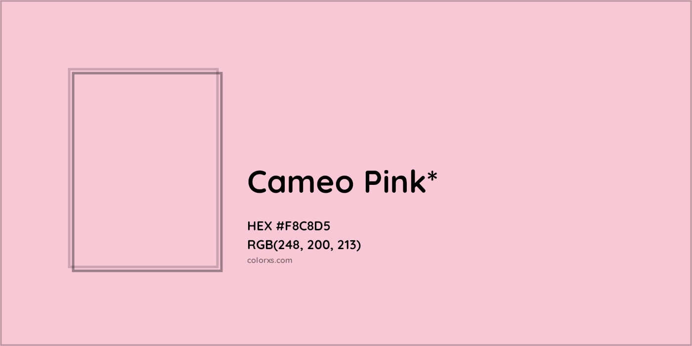 HEX #F8C8D5 Color Name, Color Code, Palettes, Similar Paints, Images