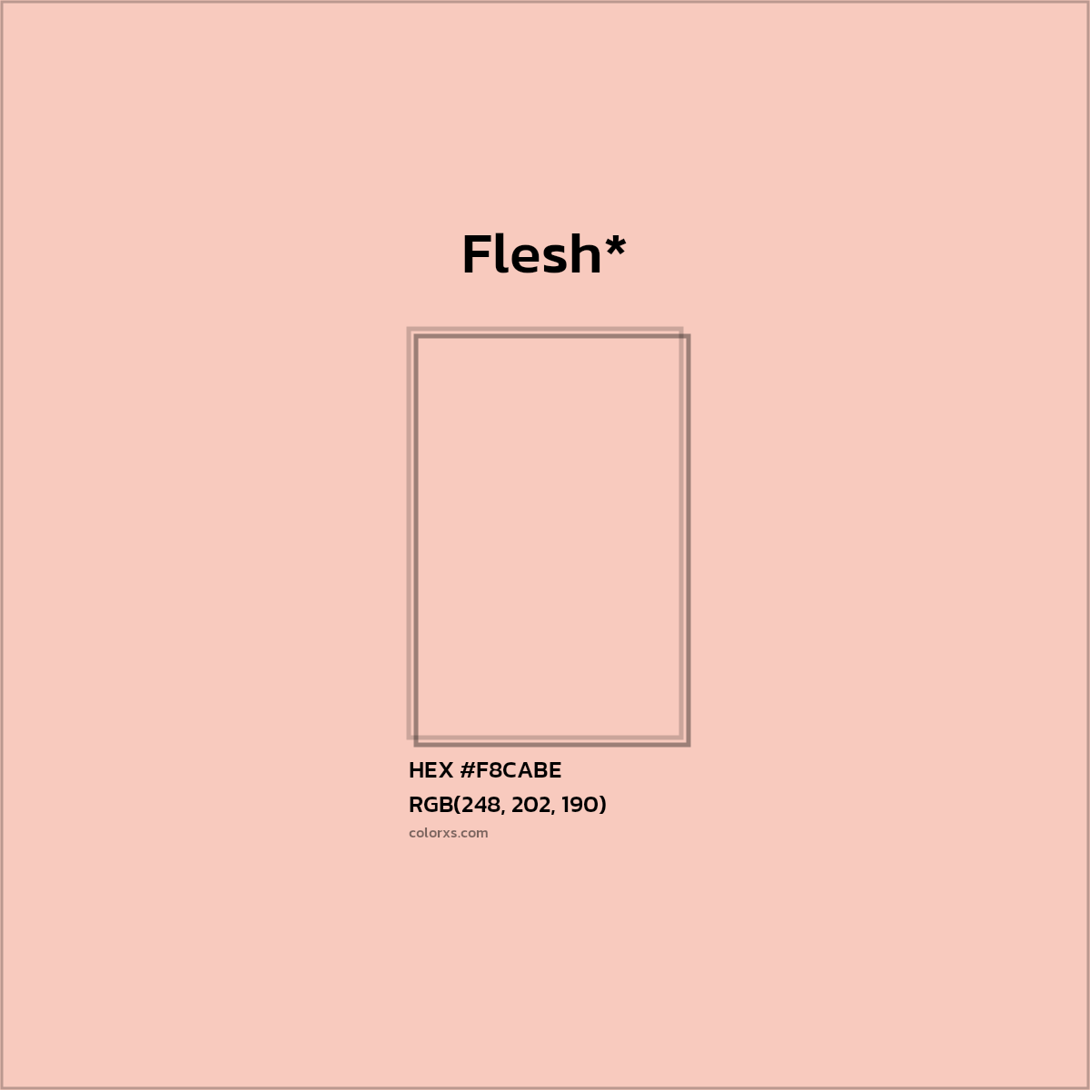 HEX #F8CABE Color Name, Color Code, Palettes, Similar Paints, Images
