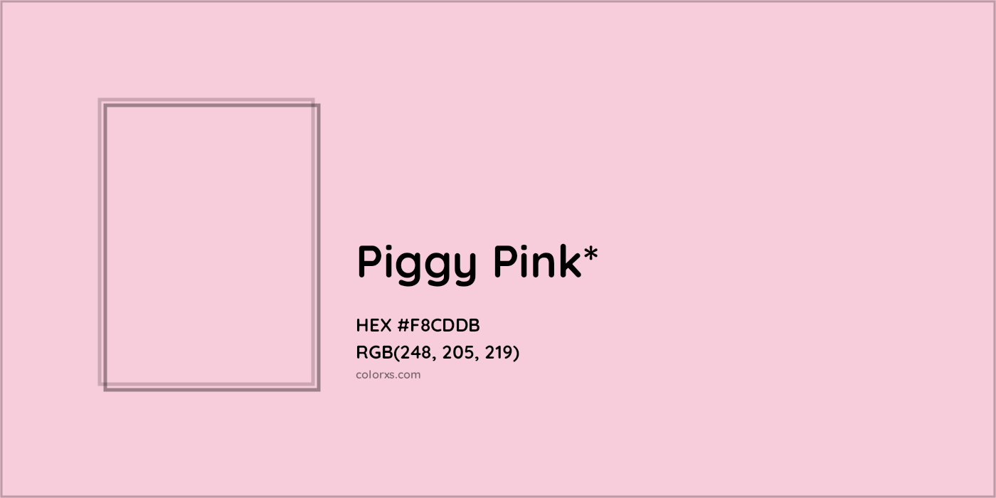 HEX #F8CDDB Color Name, Color Code, Palettes, Similar Paints, Images