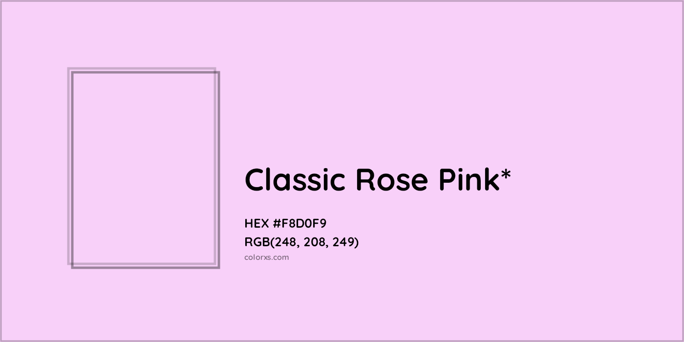 HEX #F8D0F9 Color Name, Color Code, Palettes, Similar Paints, Images