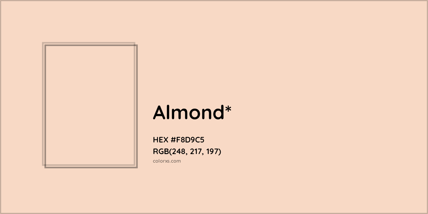 HEX #F8D9C5 Color Name, Color Code, Palettes, Similar Paints, Images