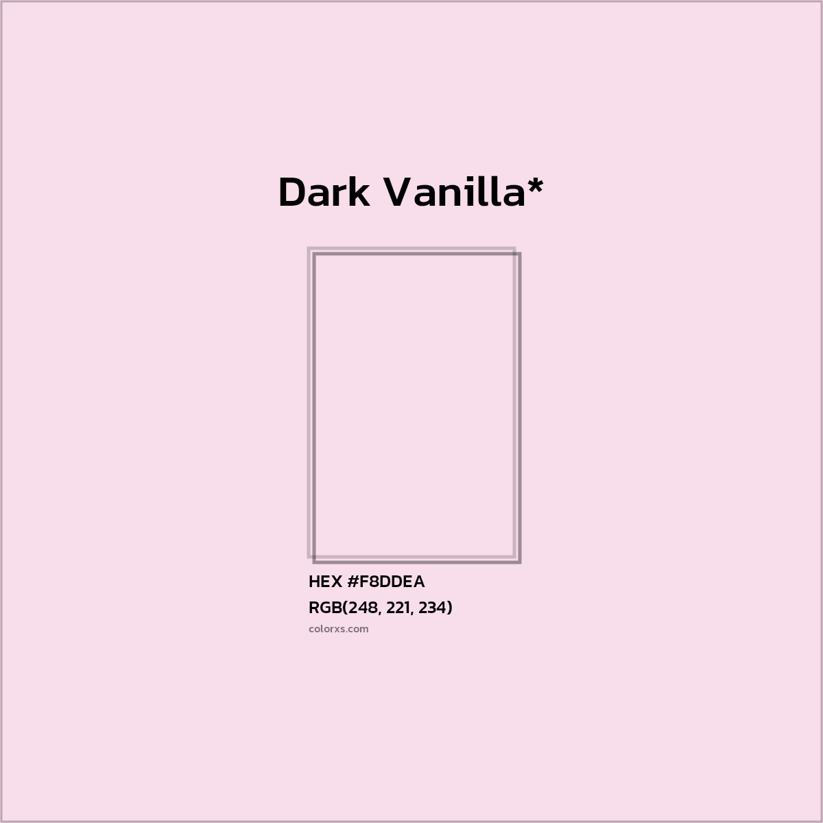 HEX #F8DDEA Color Name, Color Code, Palettes, Similar Paints, Images