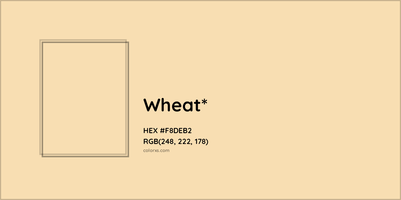 HEX #F8DEB2 Color Name, Color Code, Palettes, Similar Paints, Images
